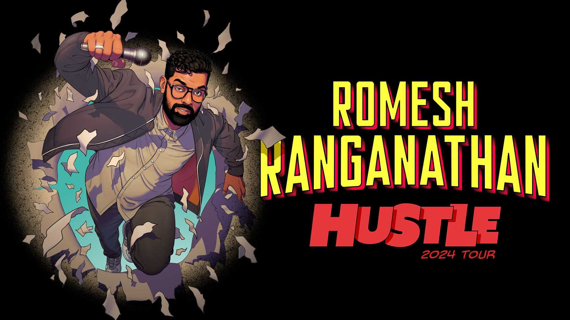 Romesh Ranganathan - Hustle 2024 Tour - GI Test Event